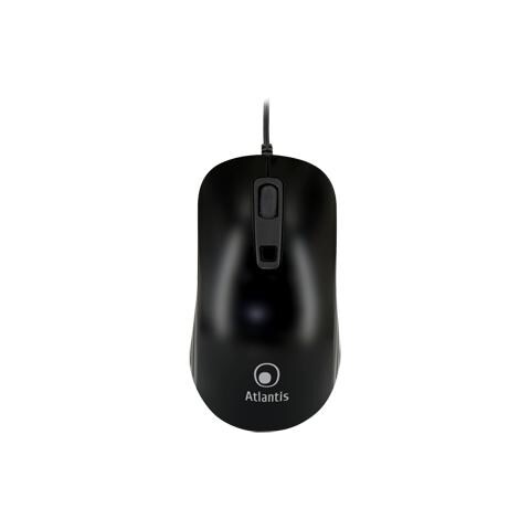 Optidesk Optical 3-button Mouse Glossy Black . In - Foto 2