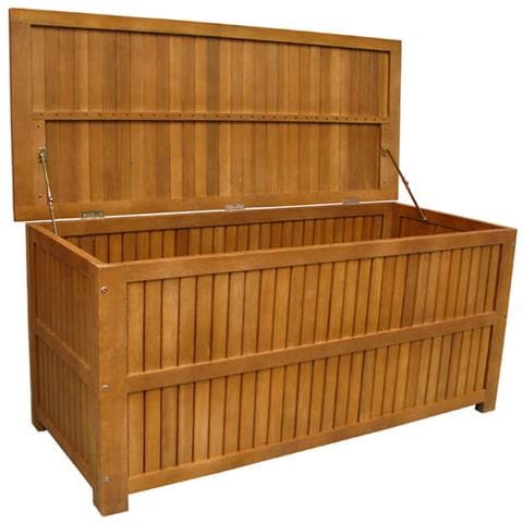 Baule Cassapanca Legno Di Acacia Ac805051 - Foto 4