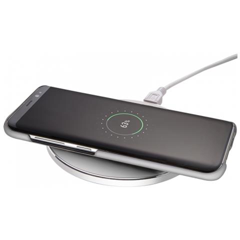Caricabatterie Wireless Qi 5V 2A Colore Bianco - Foto 1