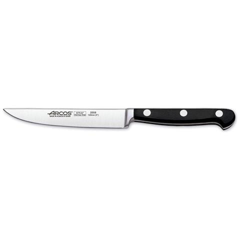 Serie Clasica - Coltello Bistecca - Acciaio Inossidabile Forgiato Nitrum 120 Mm - Manico Polioxymetilene (pom) Colore Nero - Foto 1