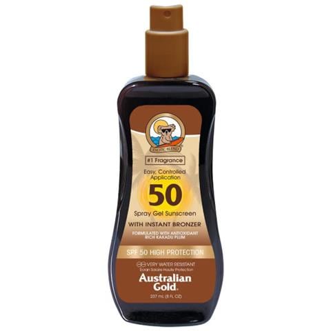 Spray Gel With Instant Bronzer Spf50 237ml - Solari - Foto 2