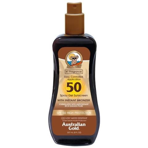 Spray Gel With Instant Bronzer Spf50 237ml - Solari - Foto 1