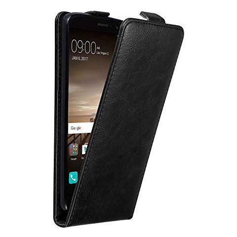Custodia Compatibile Con Huawei Mate 9 In Nero Di Notte - Coperchio Protettivo In Design Flip Con Chiusura Magnetica - Foto 1