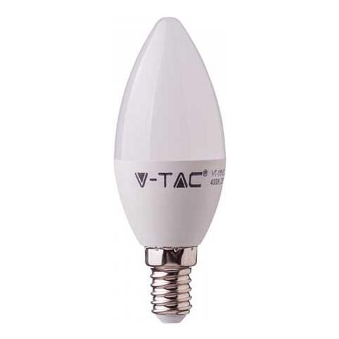 V-tac Vt-268 Lampada Led Chip Samsung 7w E14 Candela Bianco Naturale 4000k - Sku 112 - Foto 1