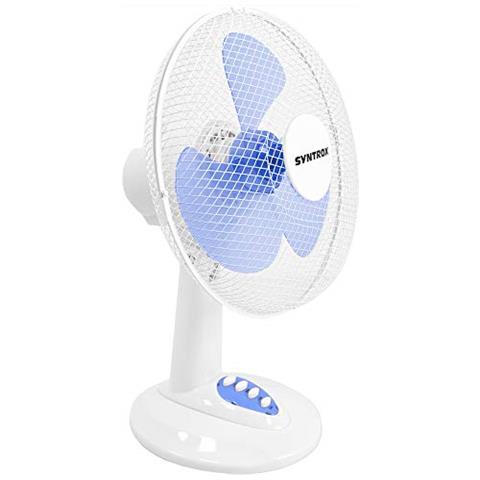 Tvt-33w-wb 12"" 35 Cm Ventilatore Da Tavolo Con 3 Velocità, Oscillazione Macchina Del Vento Ventilatore Assiale Ventilatore Ventola Ventola Raffreddatore-aria - Foto 2