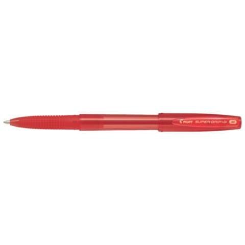 Penna A Sfera Supergrip G Con Cappuccio Punta 1,00mm Rosso - Foto 2