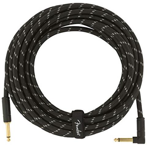 Deluxe Series Cavo Dello Strumento - 25 Ft - Str Ang - Nero Tweed - Foto 3