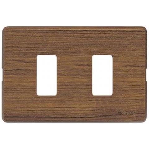 Placca 2 Posti Teak Magic - 503/2 / ltk - Foto 2
