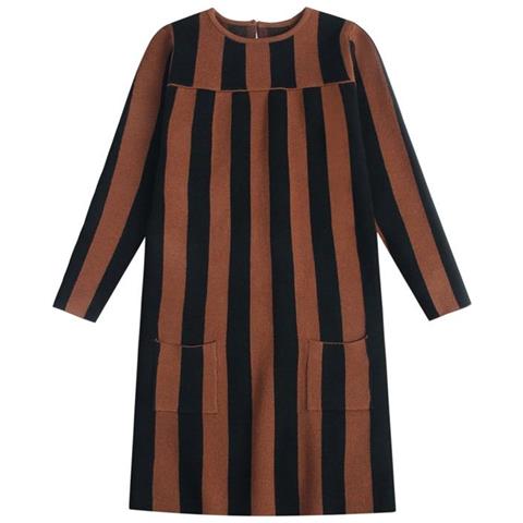 SLOWMOOSE - Top Pullover Lavorato A Maglia A Righe Per Bambini, Maglione  Lungo Per Ragazze, Maglione Invernale Per Adolescenti, Maglieria [ vestito  Maglione / 100 Cm (3-4 Anni) ] - ePRICE
