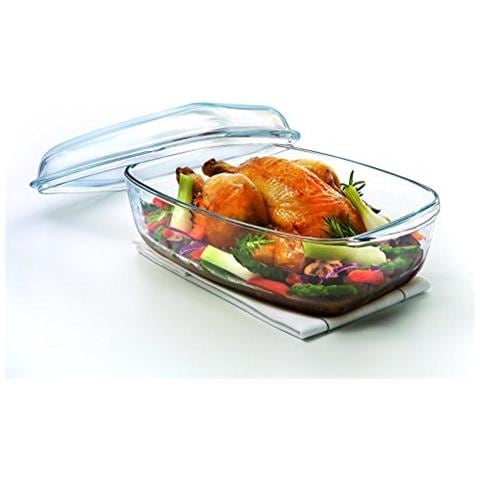 Essentials Rettangolare Casseruola Con Coperchio, 4.5 l - Foto 2