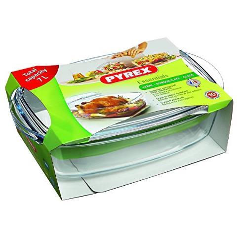 Essentials Rettangolare Casseruola Con Coperchio, 4.5 l - Foto 3