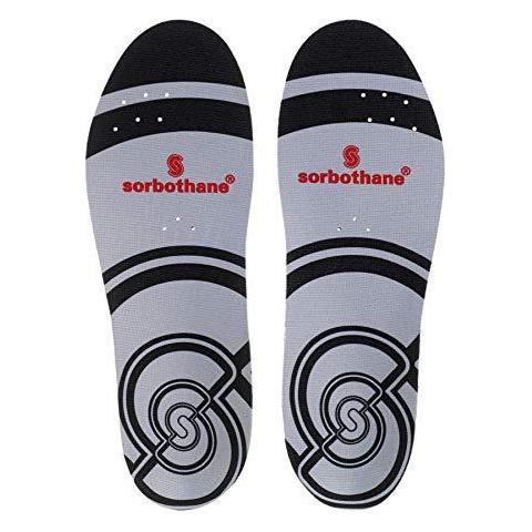 Sorbo Pro Solette 35-37 (uk 3-4.5) Shock Absorbing Suole Delle Scarpe Per Scarpe Da Calcio Correre O Camminare Pronazione Controllo Plantari Per Fascite Plantare Supporto Del Tallone E Shin Stecche - Foto 1