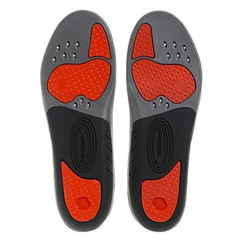 Sorbo Pro Solette 35-37 (uk 3-4.5) Shock Absorbing Suole Delle Scarpe Per Scarpe Da Calcio Correre O Camminare Pronazione Controllo Plantari Per Fascite Plantare Supporto Del Tallone E Shin Stecche - Foto 3