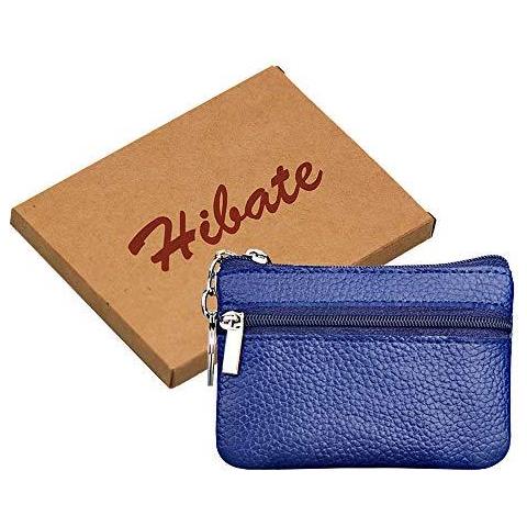 Mini Portamonete Borse Del Raccoglitore Del Supporto Di Pelle Per La Vendita Donna Uomo Bambini Zipper Pouch Con Portachiavi - Blu - Foto 2