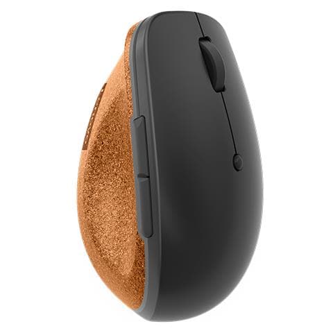 Mouse Verticale Wireless Go Ottico 6 Tasti 2400 DPI Colore Grigio - Foto 1
