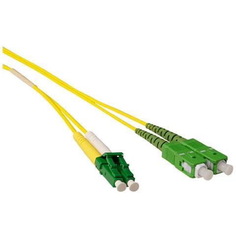RL2710 10m LC / APC SC / APC Verde, Giallo cavo a fibre ottiche - Foto 1