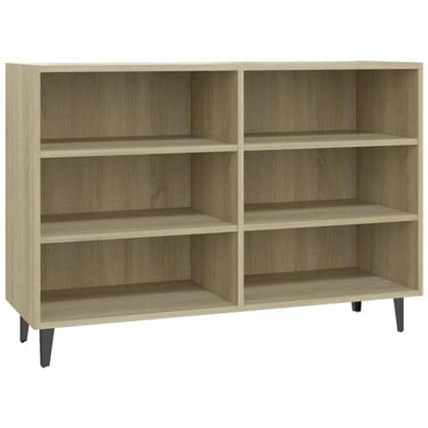 Credenza Rovere Sonoma 103,5x35x70 Cm In Truciolato - Foto 1
