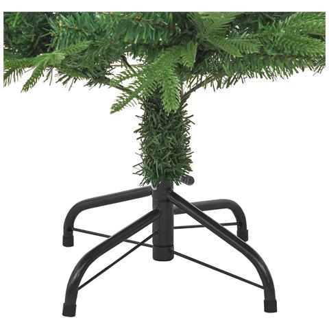 Albero Di Natale Artificiale Verde 120cm Pvc E Pe - Foto 7