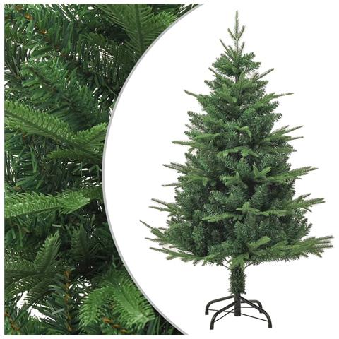 Albero Di Natale Artificiale Verde 120cm Pvc E Pe - Foto 1