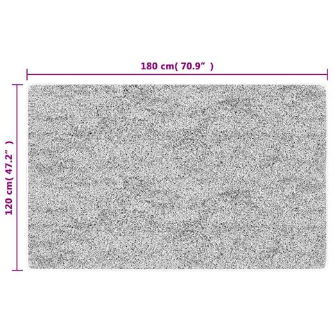 Tappeto Lavabile 120x180 Cm Beige Antiscivolo - Foto 7