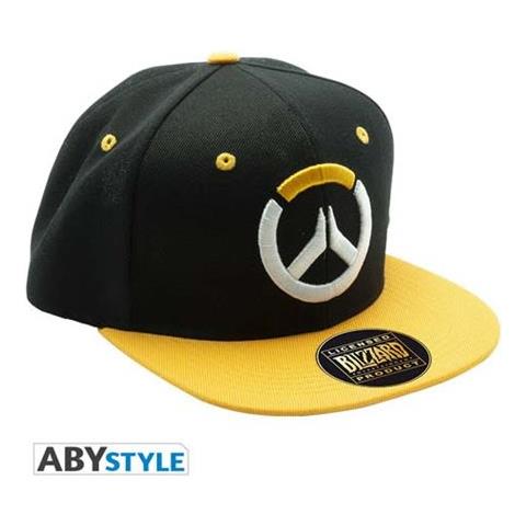 Overwatch - Snapback Cap - Nero E Giallo - Logo - Taglia Unica - Foto 1