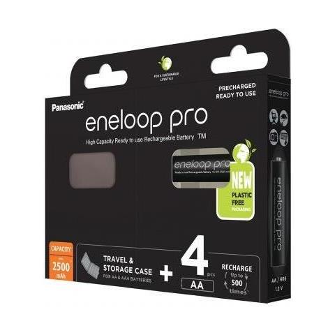 Eneloop P 4xaab - Eneloop Pro Nimh Akku Aa Mignon 2500 Mah 4er-pack+ - Akku - Mignon (aa) (52333180) - Foto 1