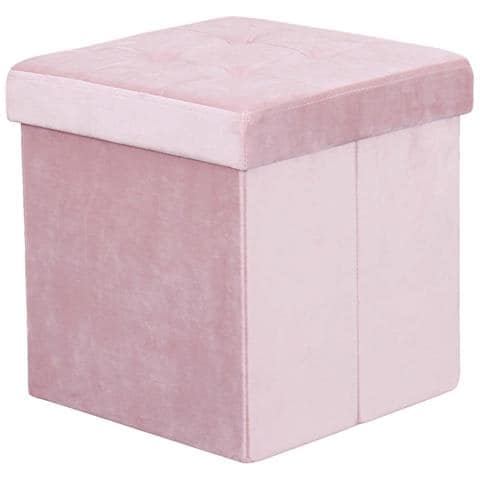 Kati - Pouf Quadrato In Velluto - Foto 1
