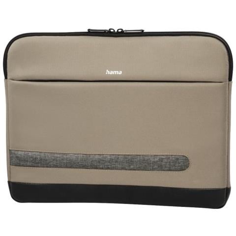 Terra Borsa Per Notebook 33,8 Cm (13.3"") Custodia A Tasca Beige - Foto 1