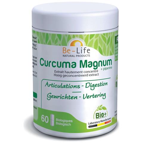 Curcuma Magnum + Pepe Bio 60 Gelules 3200mg Be-life - Foto 1