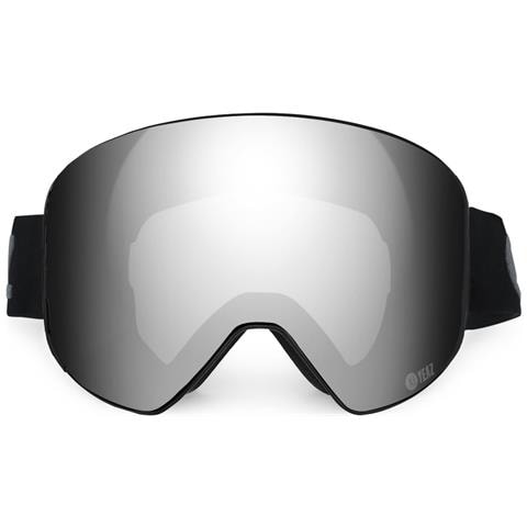 Maschera Apex Occhiali Da Sci Snowboard Magnet Argento A Specchio /nero - Foto 3