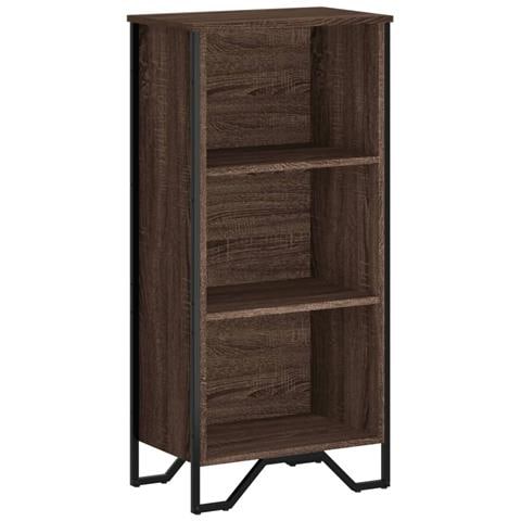 Libreria Rovere Marrone 50x31x106 Cm In Legno Multistrato - Foto 2