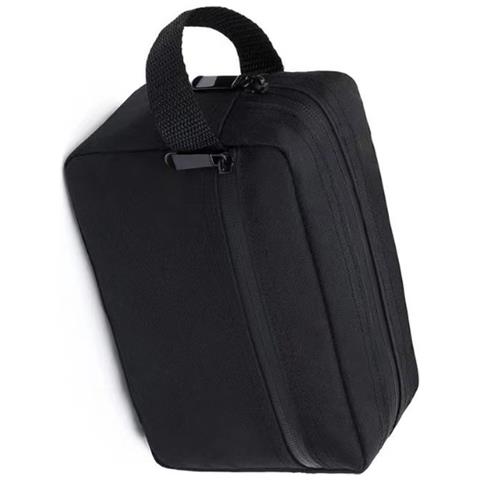 Borsa Da Toilette Impermeabile In Tessuto Oxford Per Uomo Blu Navy Black - Foto 3