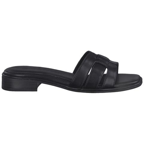 Black Leisure Open Slippers Ciabatte Sintetico E Tessile Scarpe Donna Nero Eu 36, 2-27152-20 001 - Foto 1
