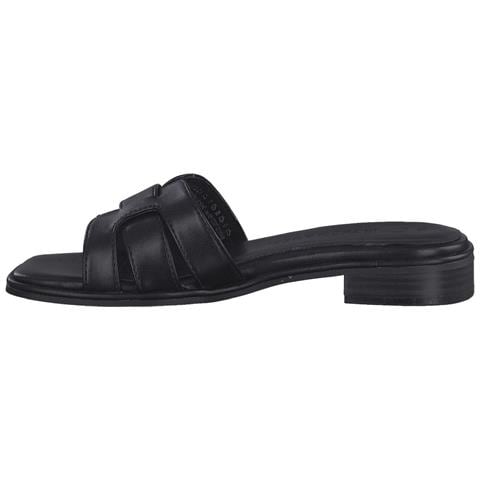 Black Leisure Open Slippers Ciabatte Sintetico E Tessile Scarpe Donna Nero Eu 36, 2-27152-20 001 - Foto 3