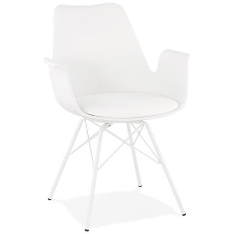 Sedia Con Braccioli Saly  58,5x50x82 Cm - Foto 1