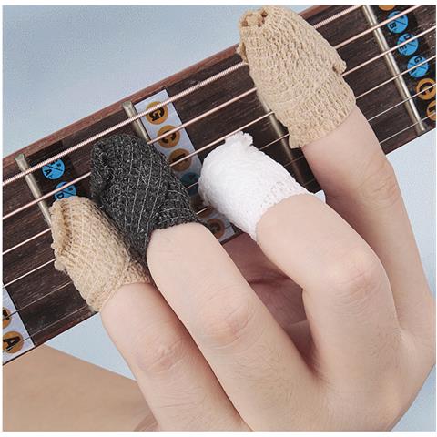 Proteggi Dita Per Chitarra, Fasce Antidolorifiche Per Chitarristi White 2,5 Cm - Foto 6