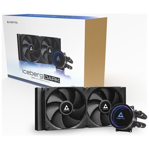 Dissipatore CPU a Liquido ICEBERG 240 DARK per Socket Intel LGA 1150 / 1151 / 1155 / 1156 / 1200 / 1700 / 1851 e Socket AMD AM2 / AM2+ / AM3+ / AM4 / AM5 / FM2 / FM2+ - Foto 10