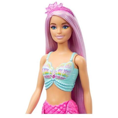 Bambola Mattel Hrr00 Barbie Sirena Capelli Fantasia - Foto 1