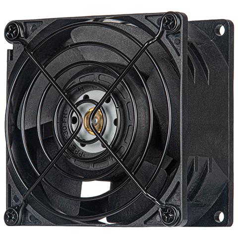 FHS 80X Case per computer Ventilatore 8 cm Nero 1 pz - Foto 1