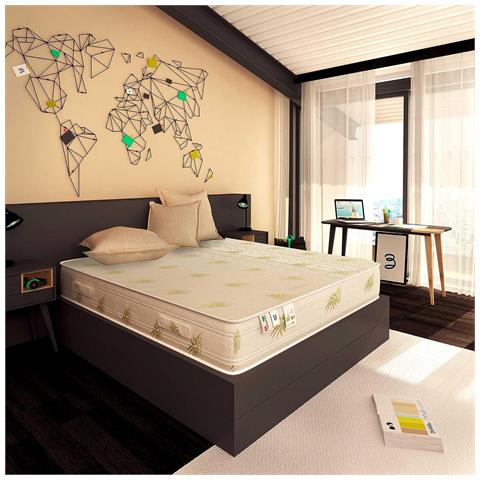 Materasso Memory 27 cm Duck Premium con fodera Aloe Vera Matrimoniale misura 170x190 cm - Foto 1