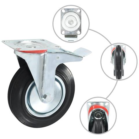 Ruote Girevoli 16 Pz 200 Mm - Foto 1