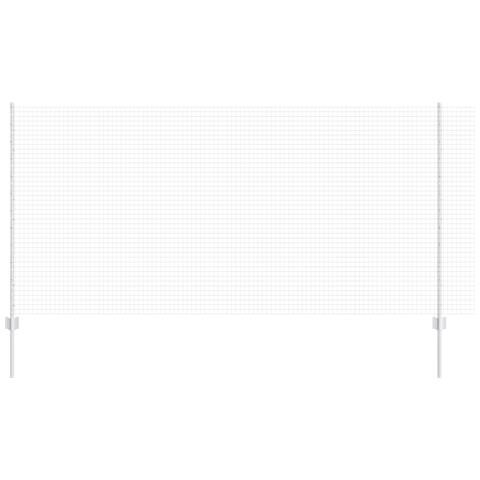 Recinzione metallica saldata con 22 U posts argento 1.2x25 m in acciaio - Foto 1