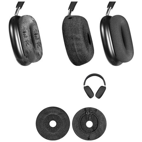 Copri Auricolari In Maglia Antipolvere Neri Per Airpods Max Compatible Con Apple - Foto 2