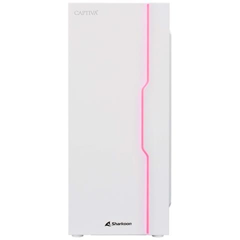 PC Desktop Power Starter R86-106 AMD Ryzen 7 5700G 3.8 GHz RAM 32GB SSD 1TB Windows 11 Home Bianco - Foto 21