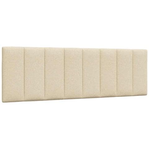 Cuscino Testiera Crema 160 cm in Tessuto - Foto 1