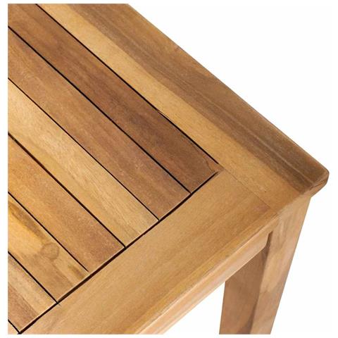 Tavolo da Giardino Naturale 95 x 45 x 40 cm - Foto 9