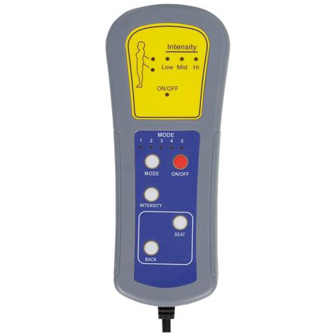 Chaise Longue Massaggi con Cuscini Crema in Tessuto - Foto 9