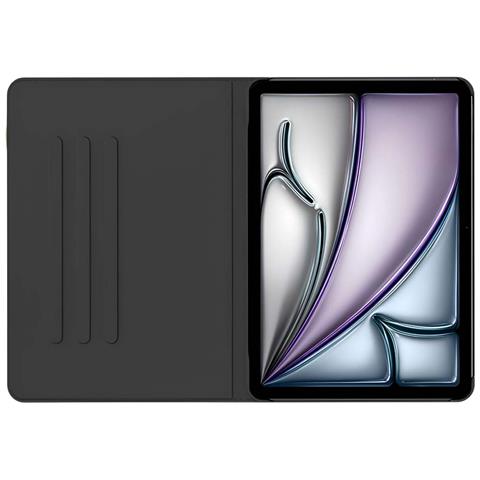 Custodia Folio Per Ipad Air 13 Riciclata Antiurto Serie Cactus, Nero - Foto 4