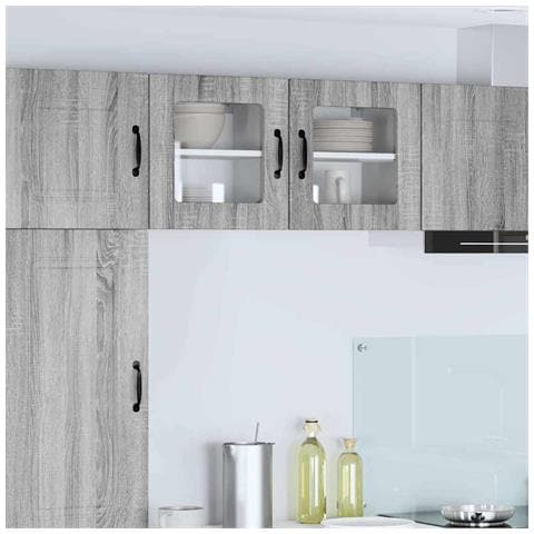 Mobile da cucina con lo scaffale Grigio Sonoma 40 x 31 x 40 cm - Foto 2