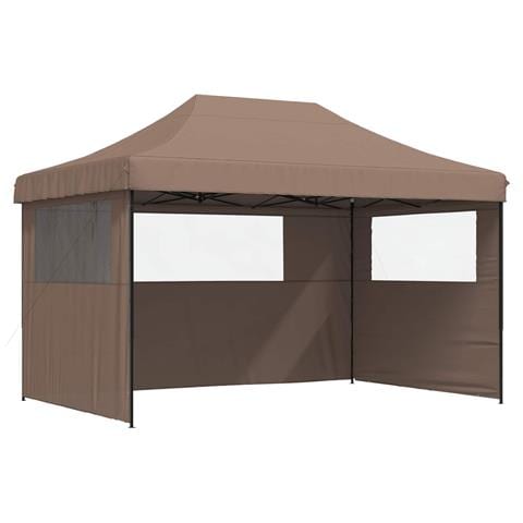Tenda Party Marrone 292 x 440 x 315 cm Tessuto Oxford - Foto 1